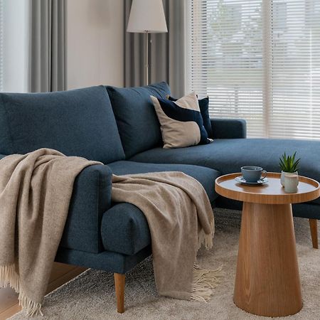 D33 Vilnius - Brand New Luxury Apartment With Terrace, Garden, Ac And Parking Buitenkant foto